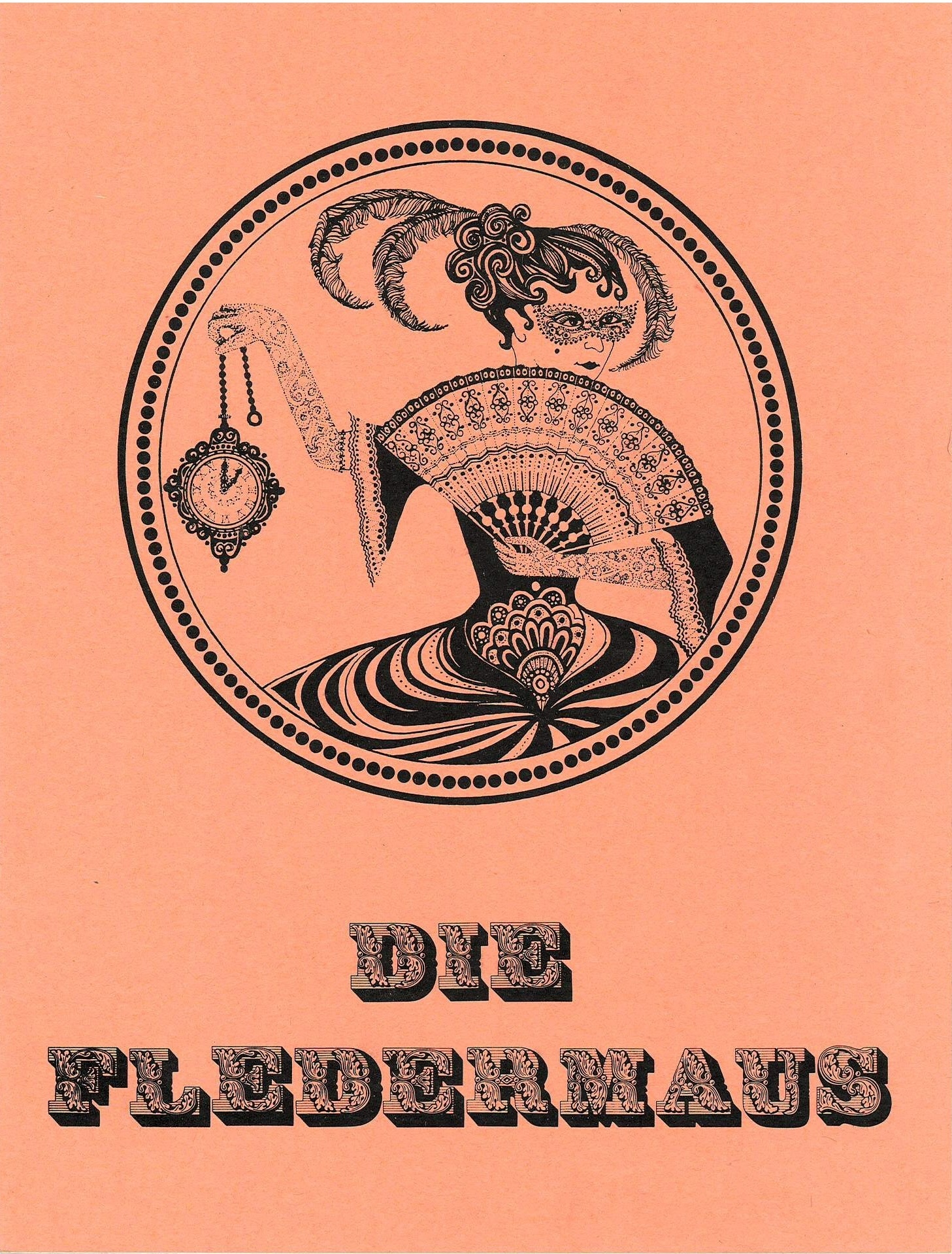 Die Fledermaus (1968) programme cover