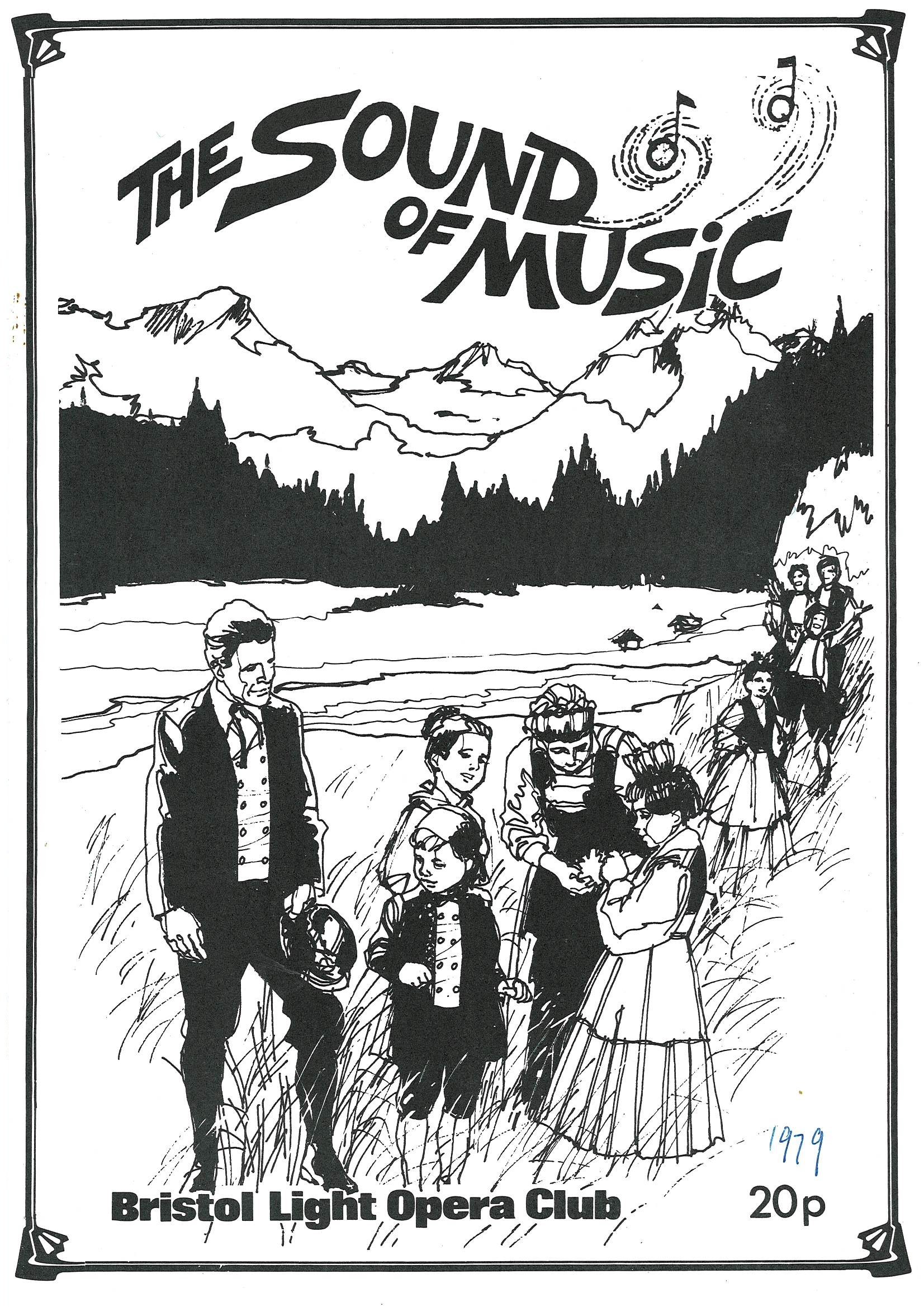 The Sound of Music (1979) programme cover