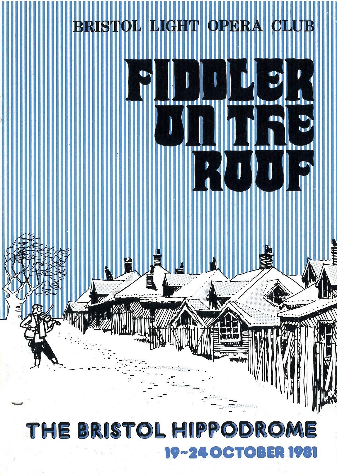 Fiddler on the Roof (1981) programme cover
