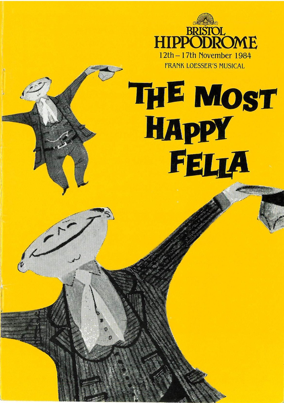 The Most Happy Fella (1984) programme cover