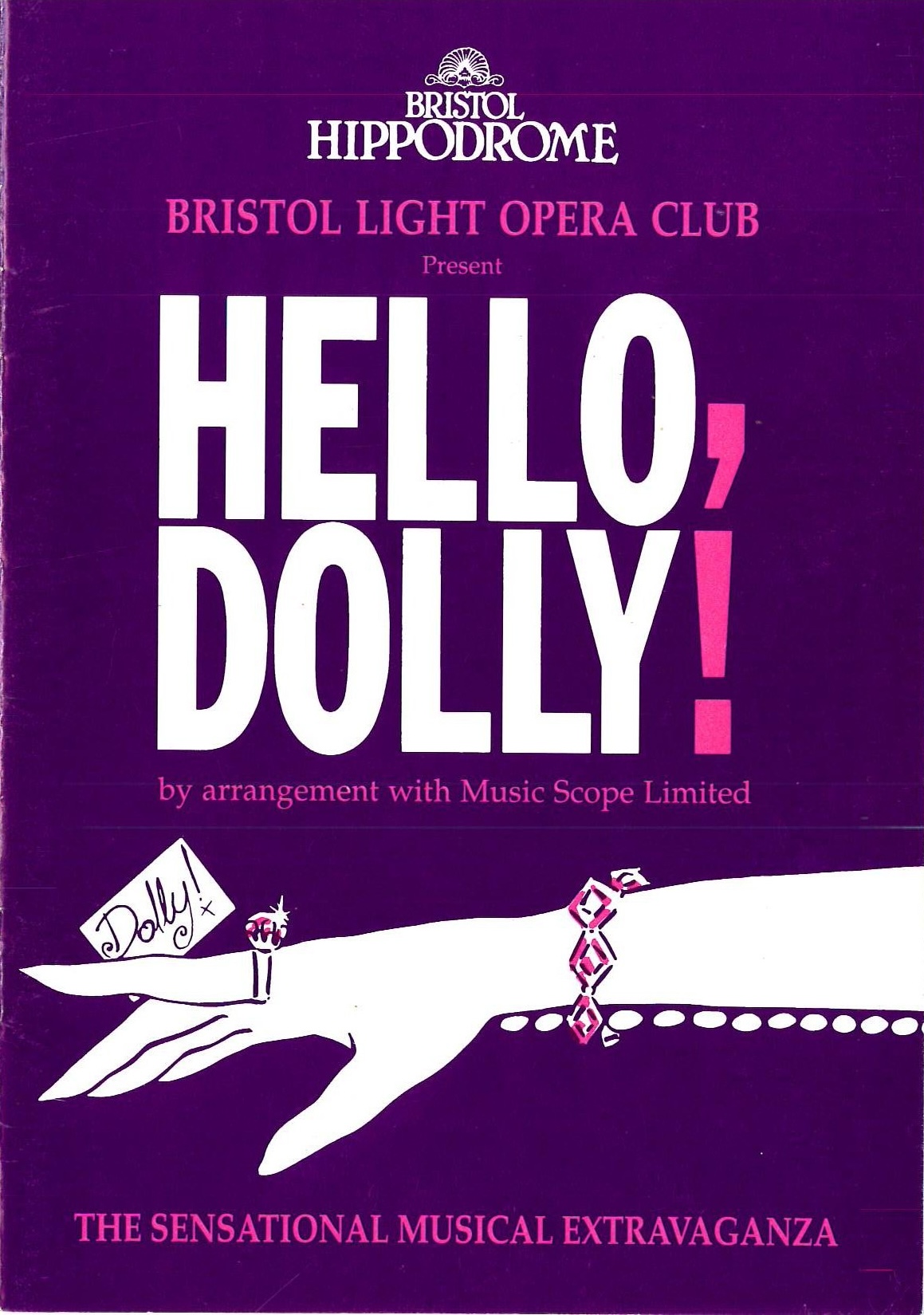 Hello, Dolly! (1991) programme cover