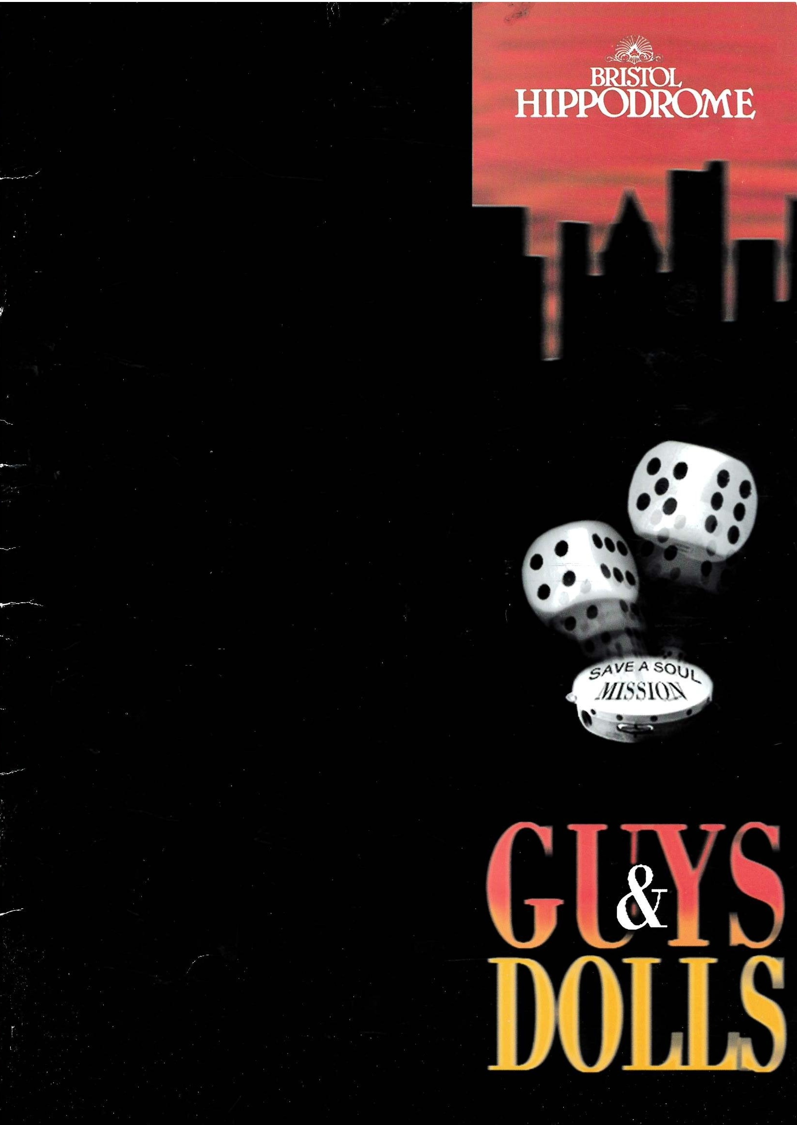 Guys & Dolls (1995) programme cover